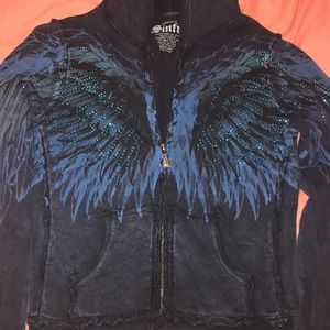 Sinful Zip Up Hoodie